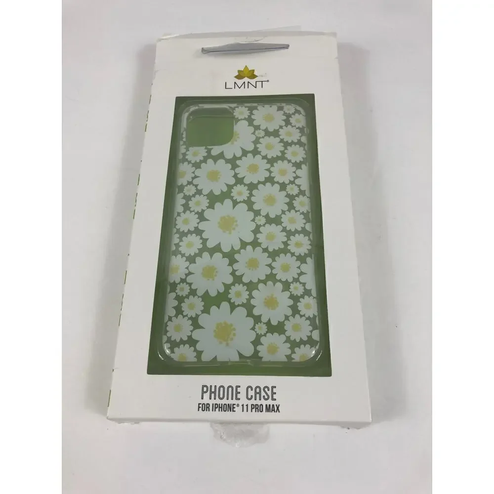 New LMNT daisy floral Phone case for iphone 11 Pro Max